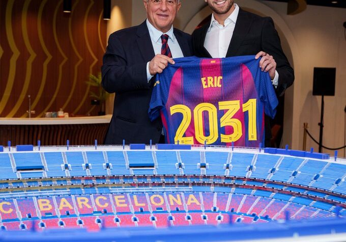 Prolongation Eric Garcia : Futur capitaine blindé (2031)