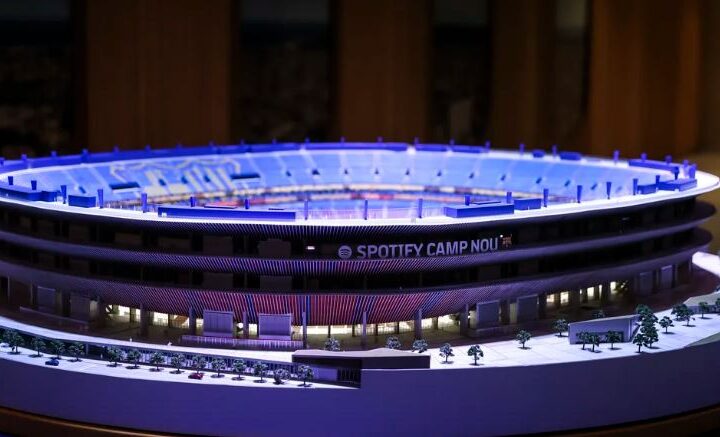 Les travaux du Spotify Camp Nou : Avancée du 3ème anneau