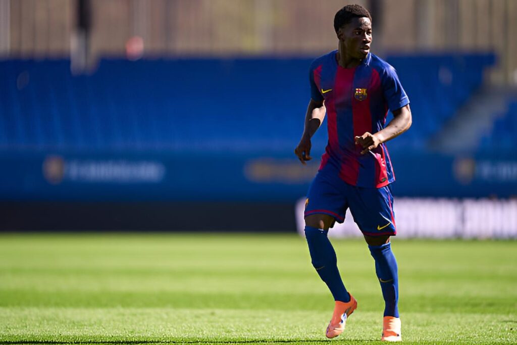 Ebrima Tunkara : le nouveau phénomène de 16 ans qui affole le Barça