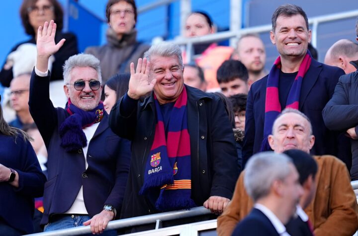 Laporta et Pini Zahavi réunis pour Flick et Lewandowski