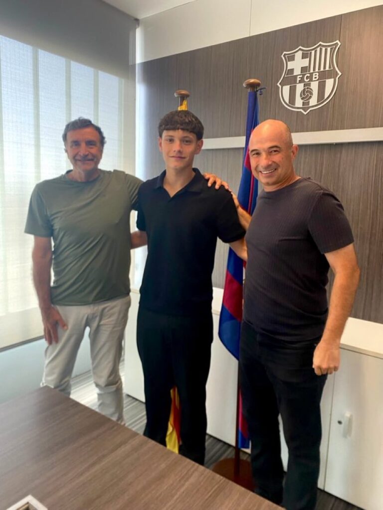Signature officielle de Pablo Pena pour l'avenir
