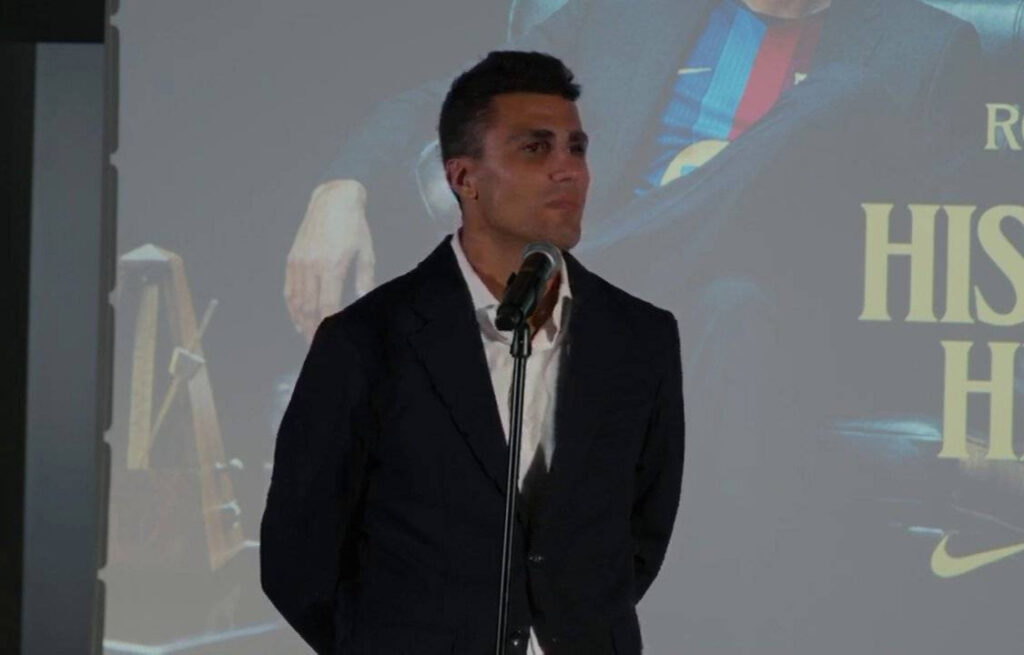 Officiel : Rodri s'engage avec le FC Barcelone jusqu'en 2030